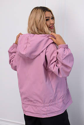 Куртка-вітровка великого розміру батал Розміри: 48-50, 52-54, 56-58, 60-62, фото 2