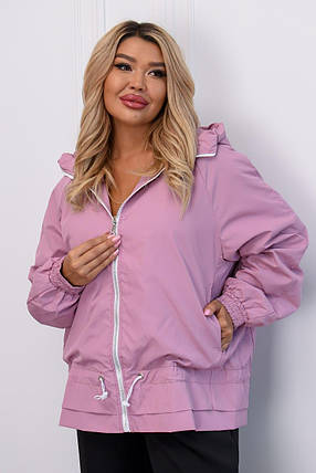 Куртка-вітровка великого розміру батал Розміри: 48-50, 52-54, 56-58, 60-62, фото 1