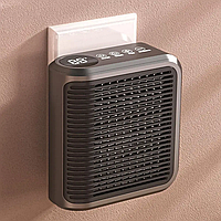 Портативний нагрівач 800 Вт з дисплеєм, від мережі 220 В/Електричний нагрівач міні/Тпловентилятор