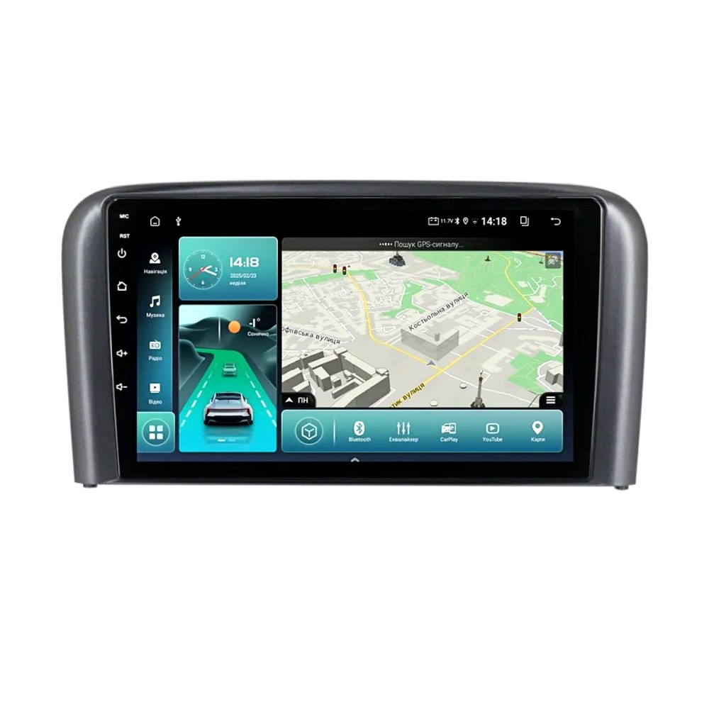 Штатна магнітола андроїд VOVLVO S80/C30 1998-2006 Автомагнітола 2 дин 2/32, штатний головний пристрій, фото 1