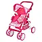 Прогулянковий візок для ляльок Melogo стиль «Серця», фото 2