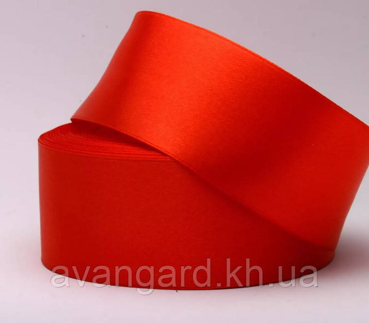Атласна стрічка 4 см, фото 1