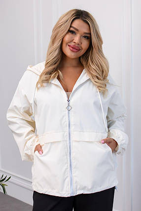 Куртка-вітровка великого розміру батал Розміри: 48-50, 52-54, 56-58, 60-62, фото 1