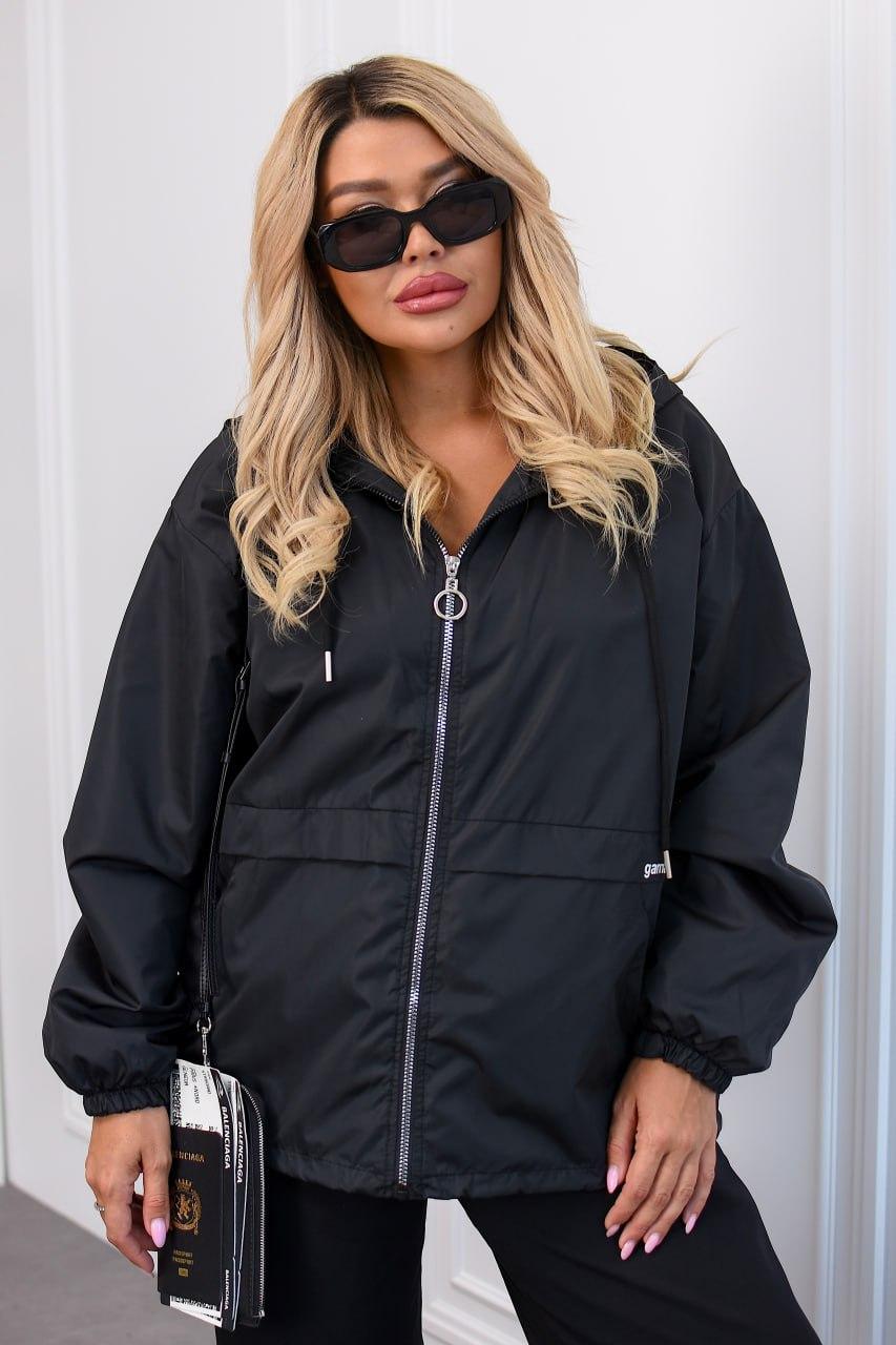 Куртка-вітровка великого розміру батал Розміри: 48-50, 52-54, 56-58, 60-62