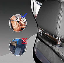 Защитные Накладки для Передних Сидений Авто 🔥 2 шт 🔥 Прозрачные - Универсальные - Плотные 🔥 Размер 67х52 см ❤️, фото 5