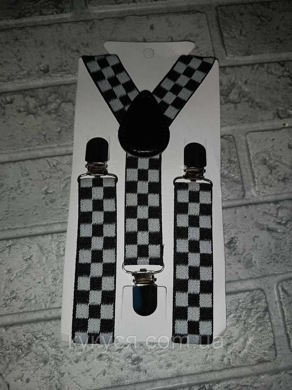 Підтяжки білі