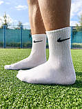 Високі чоловічі Шкарпетки Nike / найк - Білі - Подарунковий набір у коробці 30 пар, фото 8