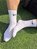 Високі чоловічі Шкарпетки Nike / найк - Білі - Подарунковий набір у коробці 30 пар, фото 2