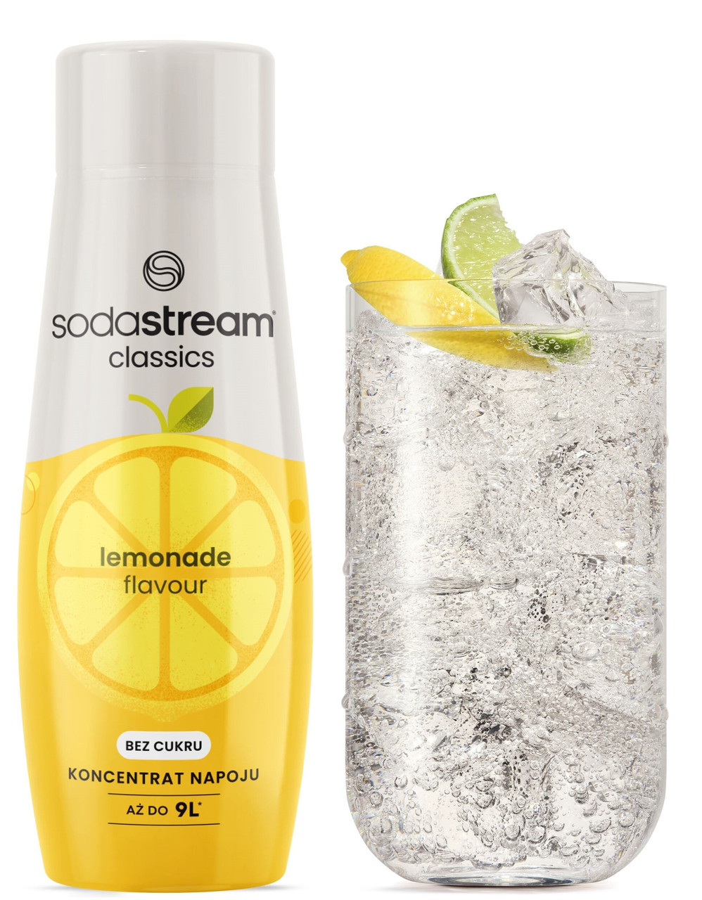 Концентрат напоїв Sodastream sugar-free Lemonade 440 m, фото 1