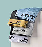 Набір чоловічих трусів ХХXL (4 шт) боксерів , труси боксери з повітропроникного матеріалу розмір 52-54, фото 3