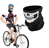 Гейтор / Бафф / Полубалаклава з 2D принтом черепа для велосипедистів / Для лижного спорту / Для мотоциклістів