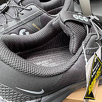 Кросівки чоловічі термо Nike ACG Mountain Fly Gore Tex black grey Найк ГореТекс чорні сірі водостійкий текстиль осінь єврозима, фото 2