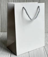 Пакет 23 х 18 х 10 см_білий, фото 2