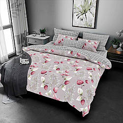 Евро розмір постільна білизна бязь «Листя»