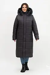 Жіночий зимовий пуховик, розміри 52 - 66