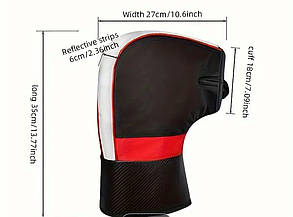 Муфти руля на Мото вело теплі рукавиці, фото 3