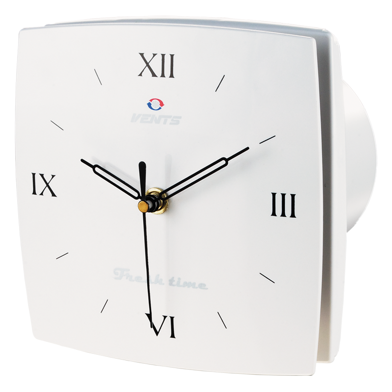 Вентилятор Вентс ЛД Фреш Тайм 100 Designer Series з годинником, фото 1