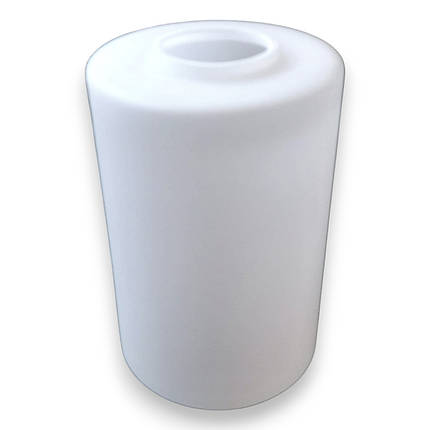 Великий білий плафон для люстри скляний абажур для стельових та підвісних світильників Е27, фото 1