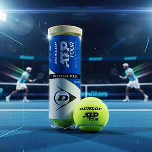 М'ячі для тенісу Dunlop ATP TOUR 3B турнірні