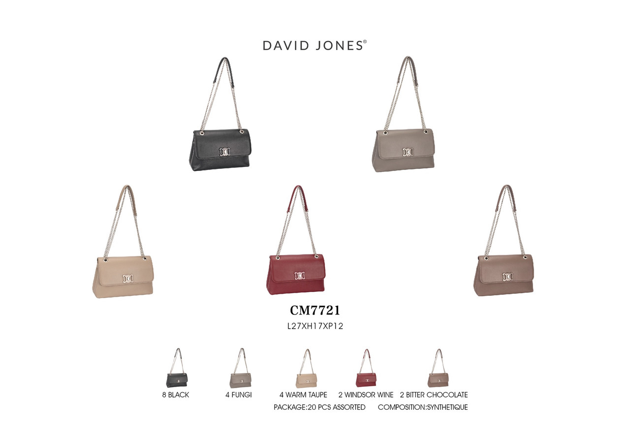 Жіноча сумка-клатч David Jones 7721 Сумки та клатчі David Jones (Девід Джонс) оптом Одеса 7 км