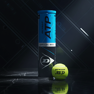 М'ячі для тенісу Dunlop ATP Official 4B