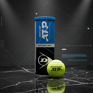 М'ячі для тенісу Dunlop ATP Official 3B преміум схвалено ITF