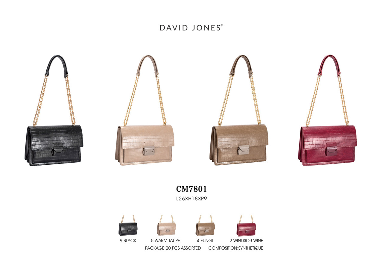 Жіноча сумка-клатч David Jones 7801 Сумки та клатчі David Jones (Девід Джонс) оптом Одеса 7 км
