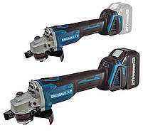 Акумуляторний набір інструментів Sakuma BLUE CX4T (CD5521B, CAG521B, CHR2621B, CIW4021B), фото 6