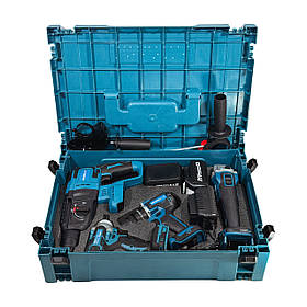 Акумуляторний набір інструментів Sakuma BLUE CX4T (CD5521B, CAG521B, CHR2621B, CIW4021B)