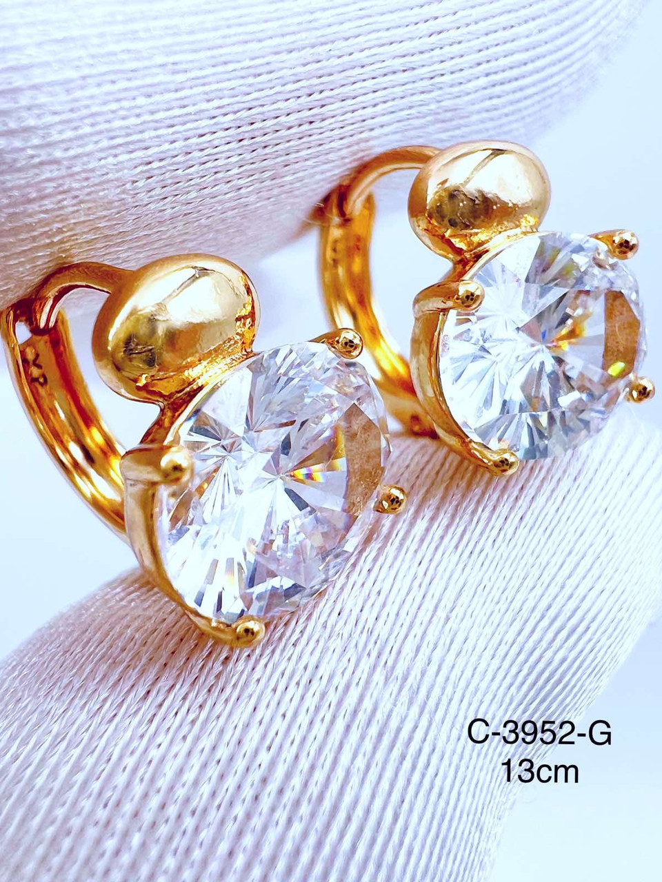 Сережки Xuping позолота