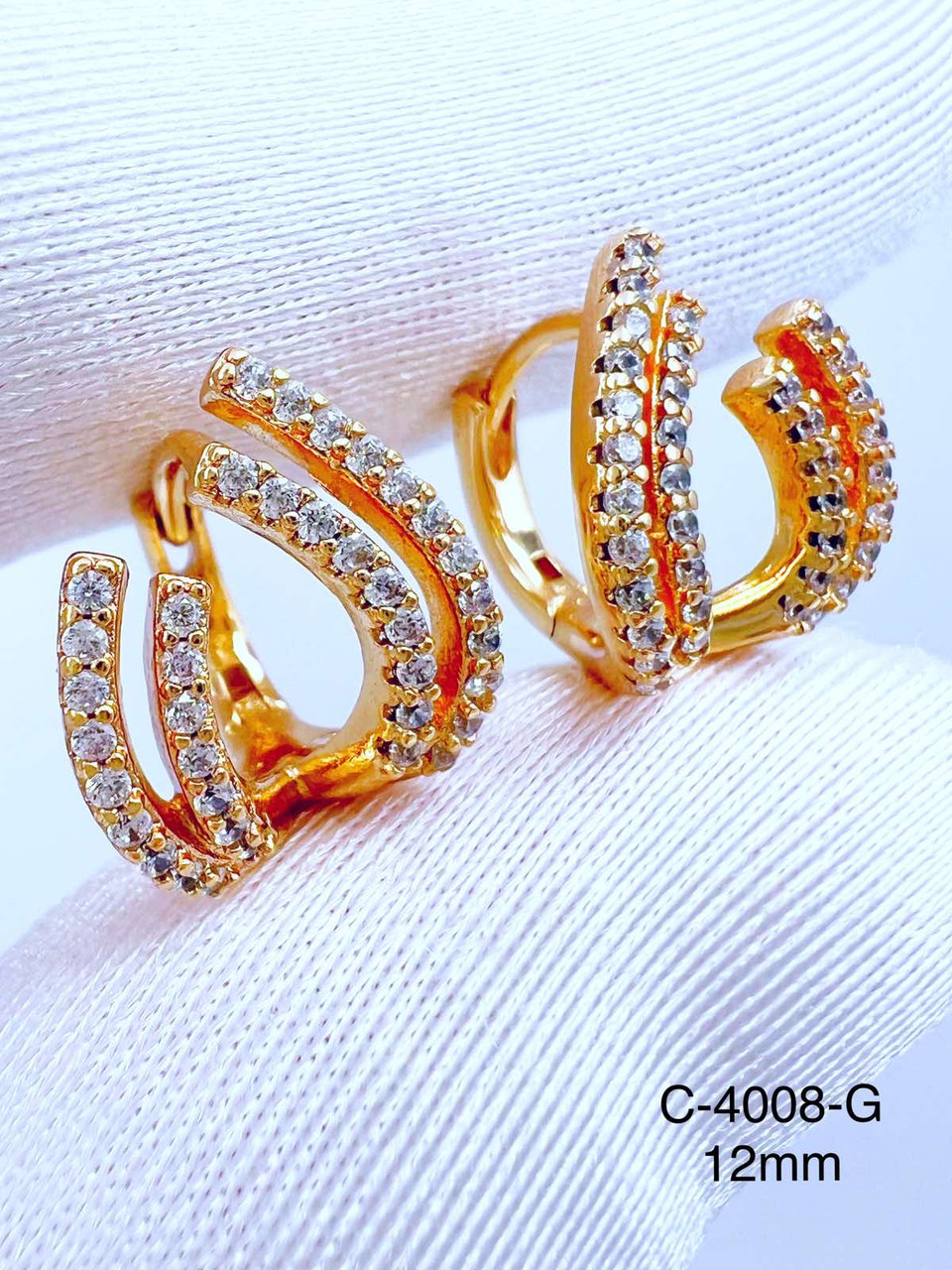 Сережки Xuping позолота