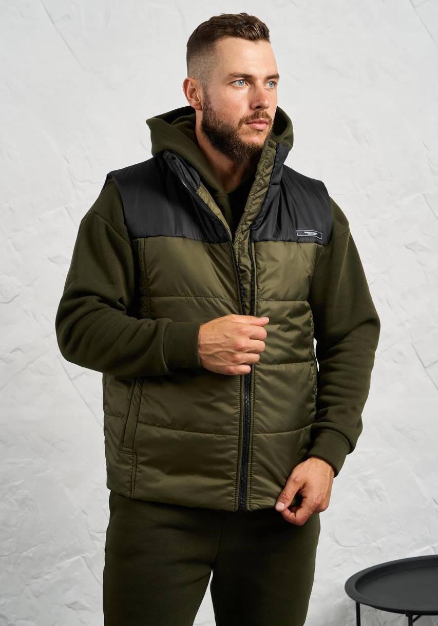 Костюм чоловічий теплий трійка з жилетом 3179, фото 1