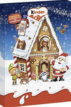 Адвент-календар Кіндер Miні Miкс Санта Advent Calendar Mini Mix Santa Kinder 150 г Італія