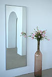 Настінне дзеркало на повний зріст в рамі 170*60 сріблясте, фото 2
