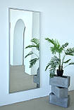 Настінне дзеркало на повний зріст в рамі 170*70 сріблясте, фото 2