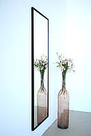 Настінне дзеркало на повний зріст в рамі 170*60 чорне