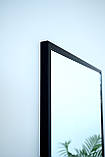 Настінне дзеркало на повний зріст в рамі 170*70 чорне, фото 3