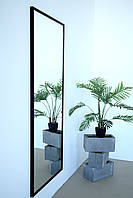 Настінне дзеркало на повний зріст в рамі 170*70 чорне
