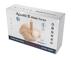 Напівторс зі знімним фаллоімітатором на присоску SilexD Male Torso Apollo S