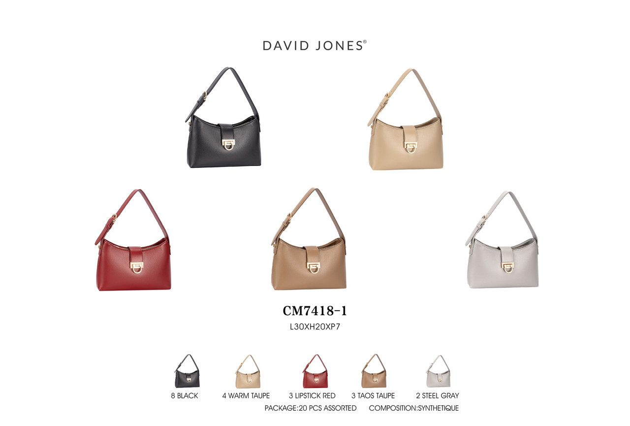 Жіноча сумка-клатч David Jones 7418 Сумки та клатчі David Jones (Девід Джонс) оптом Одеса 7 км, фото 1