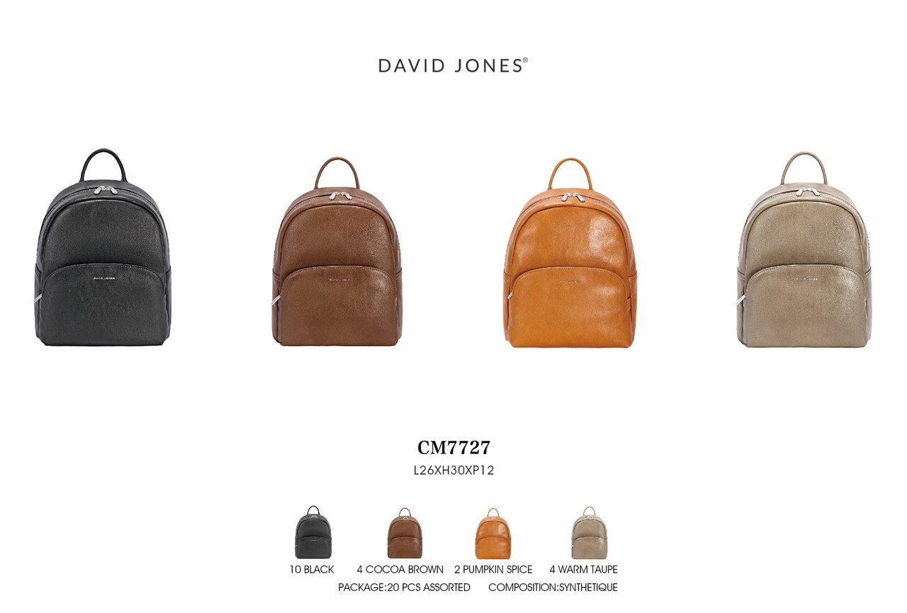 Жіночий рюкзак D.Jones 7727 жіночі рюкзаки оптом David Jones (Девід Джонс) Одеса 7 км, фото 1