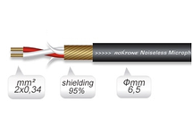 Кабель мікрофонний Roxtone MC006, 2х0.34 кв. мм, вн. діаметр 6,5 мм, 100 м