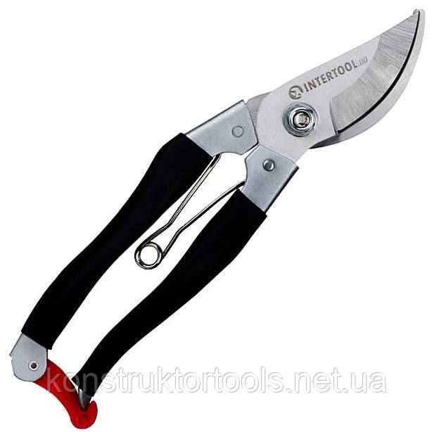 Секатор садовий нержавіюча сталь INTERTOOL FT-1001, фото 1