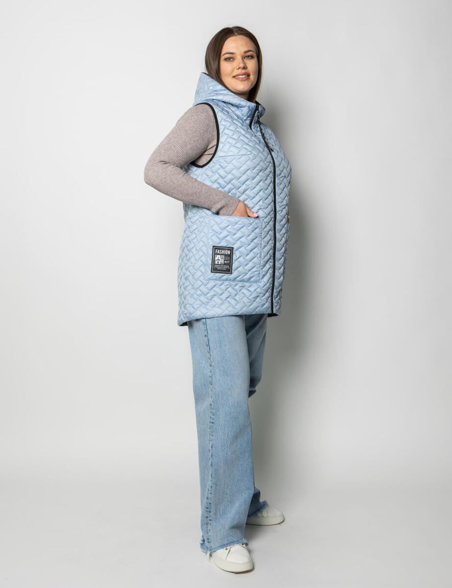 Легкий стьобаний жилет жіночий. М-1130, фото 1