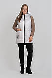 Легкий стьобаний жилет жіночий. М-1130, фото 8