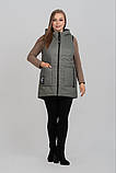 Легкий стьобаний жилет жіночий. М-1130, фото 9