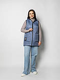 Легкий стьобаний жилет жіночий. М-1130, фото 10