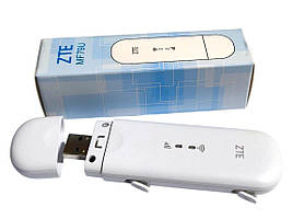 3G/4G LTE MiMO USB Wi-Fi модем ZTE MF79U (B1/B3/B7/B8/B20/B38/B40/B41), роз`єми для антени 2хTS9, білий