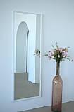 Настінне дзеркало на повний зріст в рамі 170*60 біле, фото 2