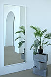 Настінне дзеркало на повний зріст в рамі 170*70 біле, фото 2